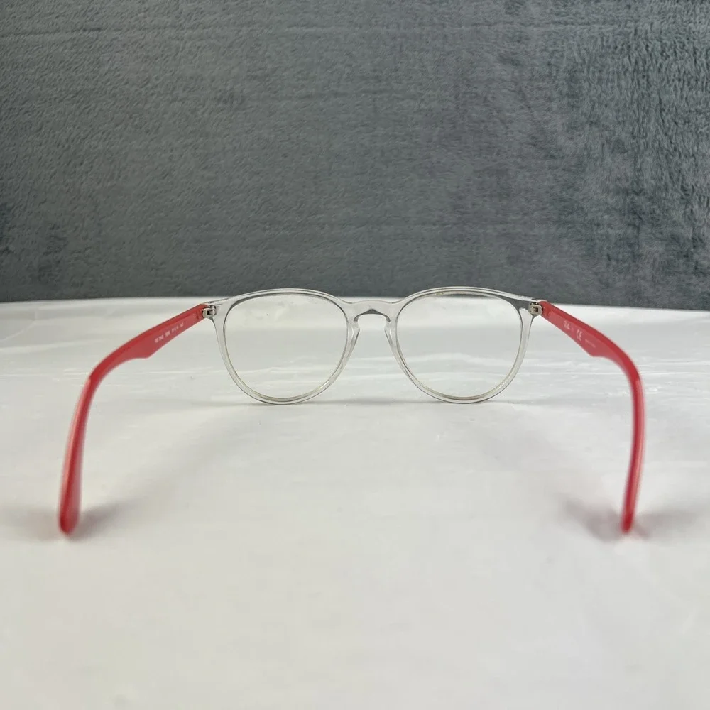 Ray-Ban RB7046 5950 Eyeglasses Clear Coral 51-18-140 Frames Only EUC
